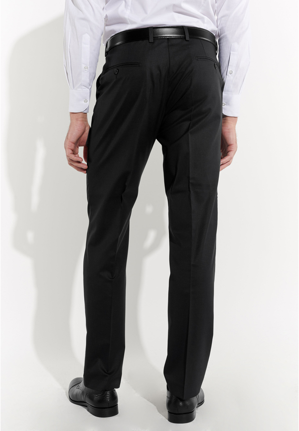 Business suit wool stretch comfortable Regular Fit, Black