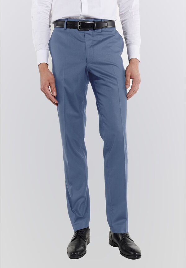 Anzug Regular Fit elastisch, Light blue Detailansicht 2