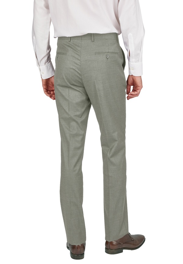 Anzug Regular Fit elastisch, Khaki 