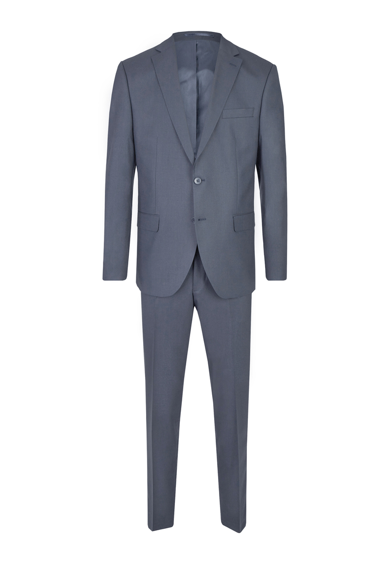 Anzug Regular Fit elastisch, Dove blue