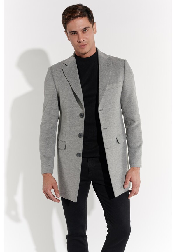 Kurzmantel, Gray Frontansicht