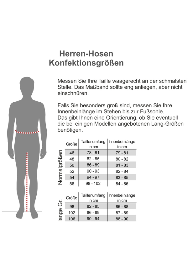 Karohose knöchellang, Braun