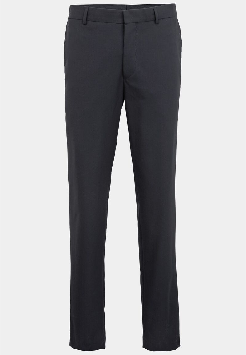 Anzughose Stoffhose Slim Fit Business, Schwarz