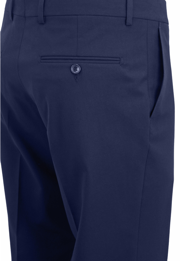 Anzughose Stoffhose Slim Fit Business, Blau 