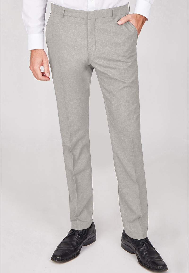 Anzughose Stoffhose Slim Fit Business, Sand Frontansicht