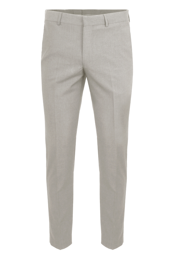 Anzughose Stoffhose Slim Fit Business, Sand Detailansicht 2