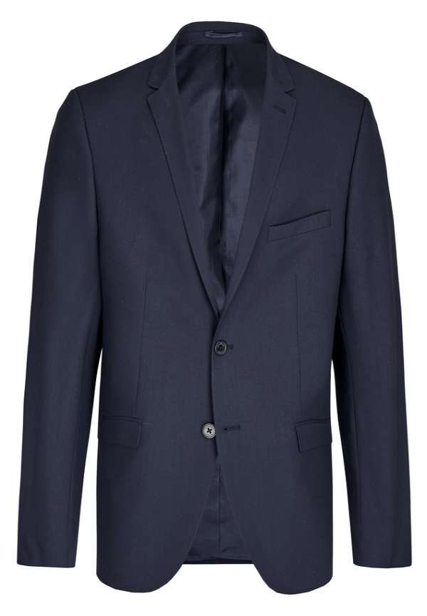 Designer Business Sakko Anzug-Jackett Regular Fit, Marine