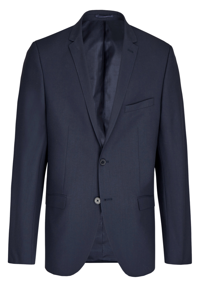 Designer Business Sakko Anzug-Jackett Regular Fit, Marine