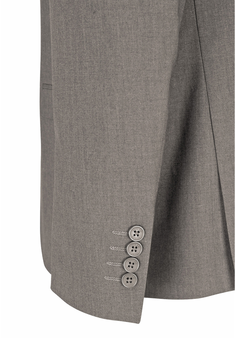 Business Anzug 3-teilig Dreiteiler mit Weste, taupe