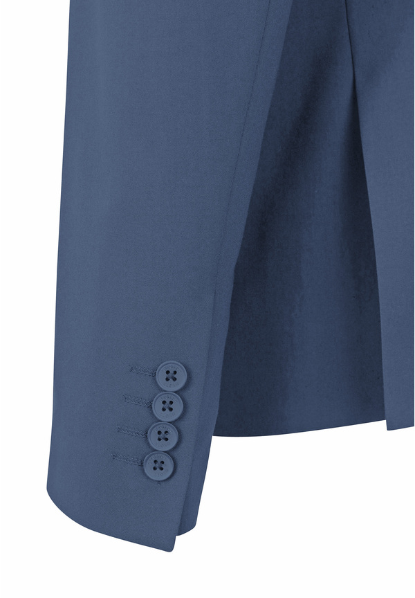 Designer Business Sakko Slim Fit, Hellblau