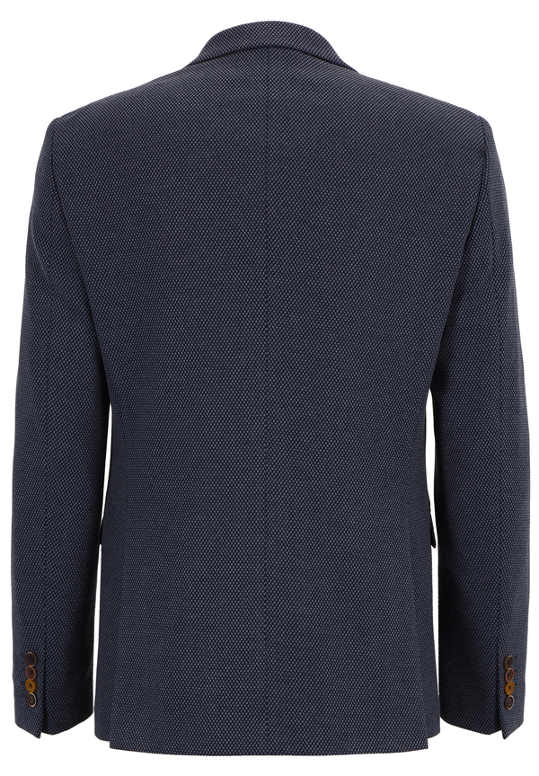 Sakko 2-farbig Slim Fit, Marine Detailansicht 2