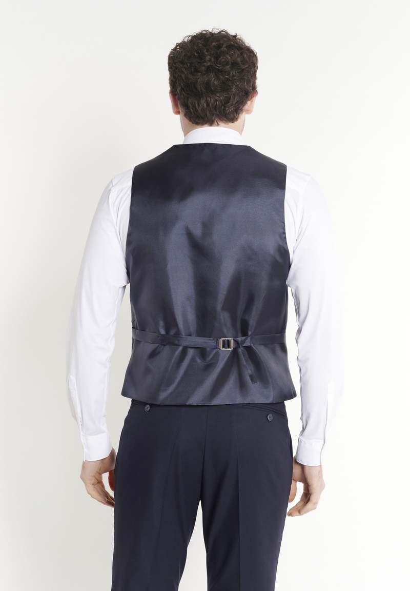 Herren Anzug Dreiteilig, Marine