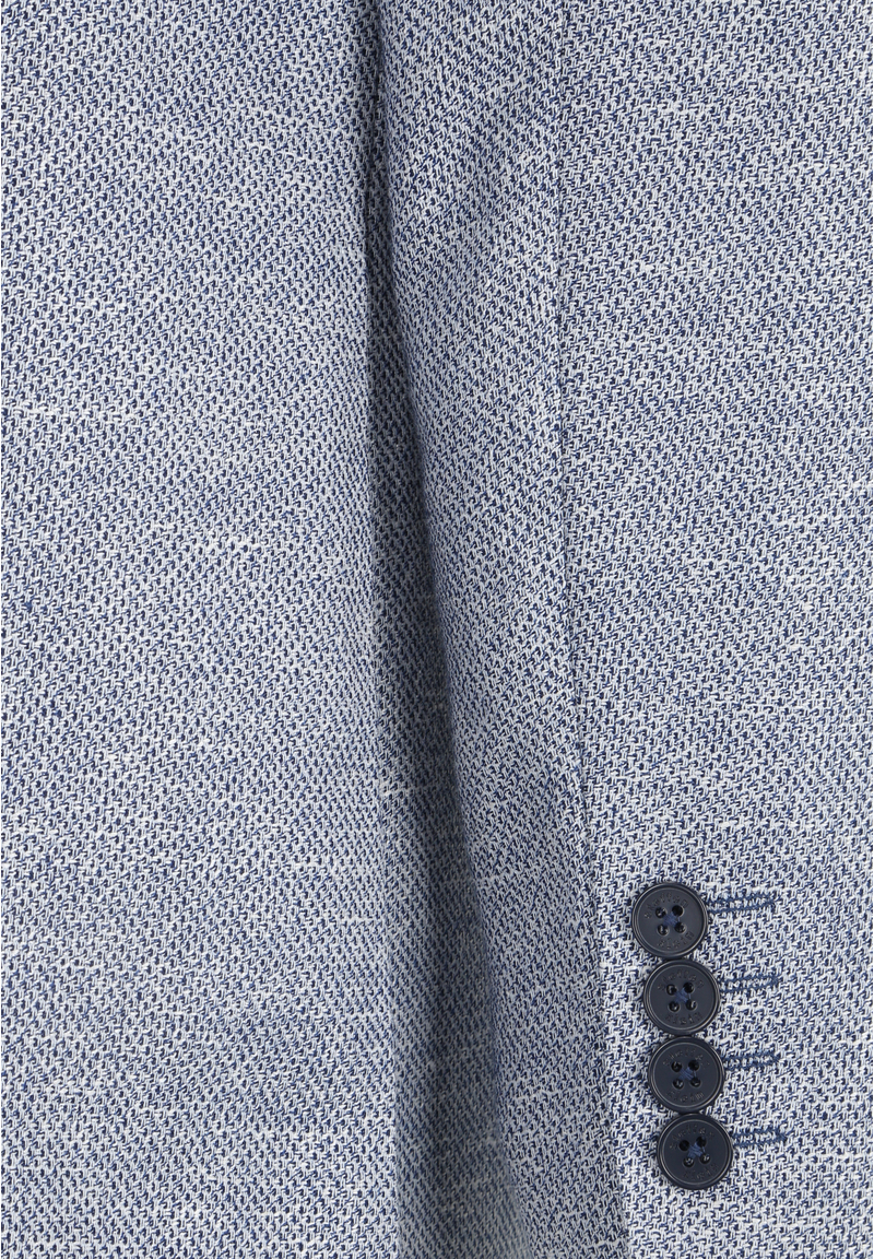 Sakko Leinen-Mix, hellblau