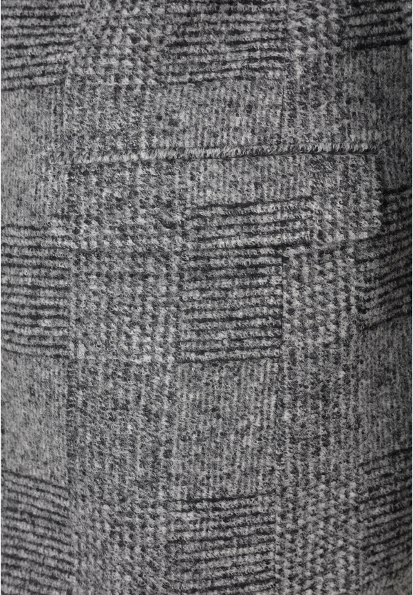 Jersey-Sakko Glencheck, grau-schwarz