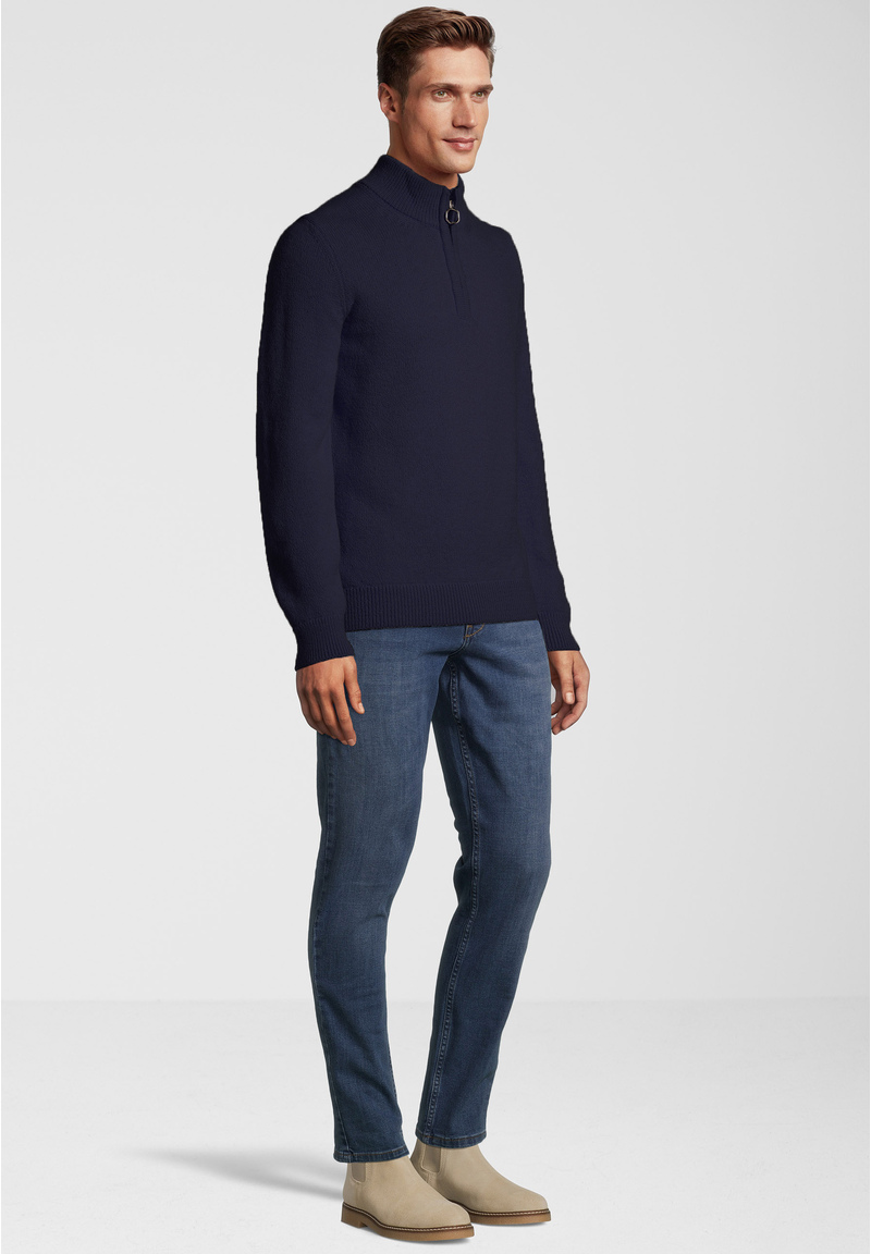 Jumper troyer soft touch, Navy Detailansicht 1