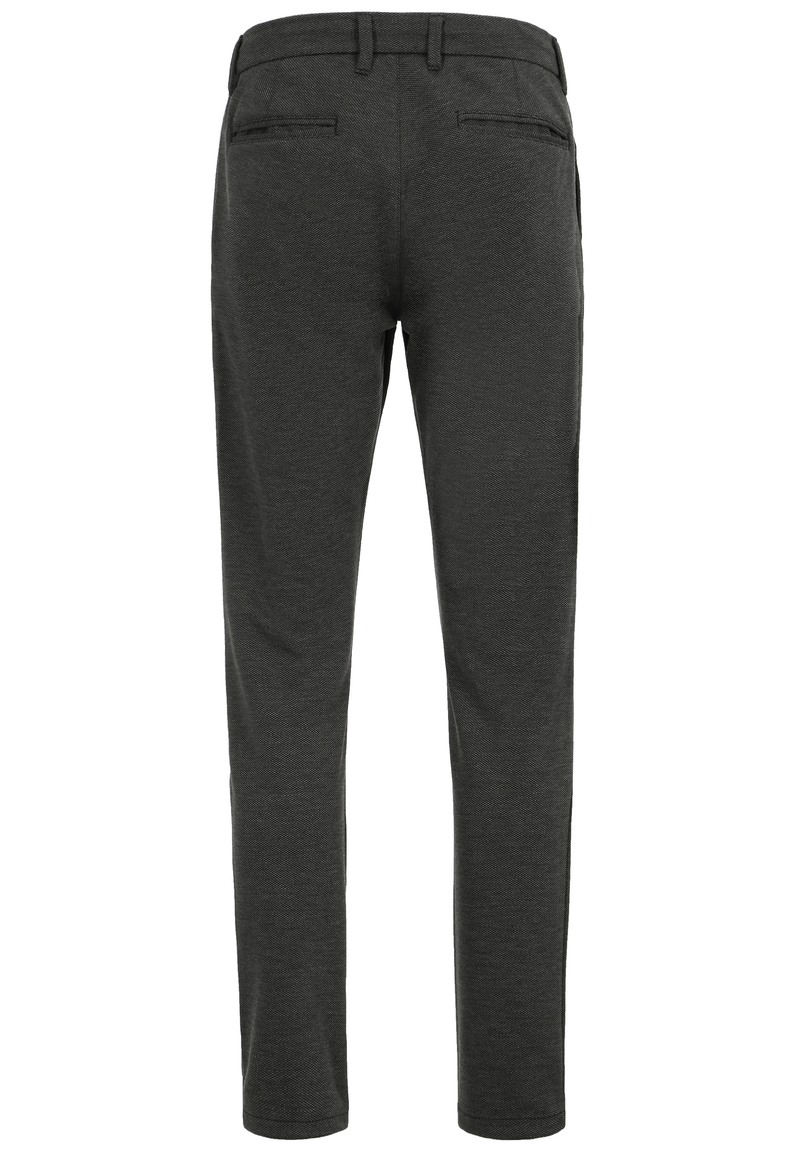 Herren Hose Fil a Fil elastisch, anthrazit