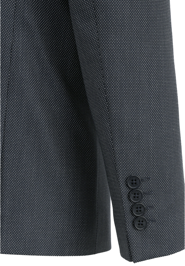 Sakko Fil a Fil Slim Fit, Marine