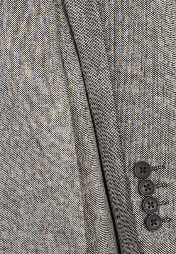 Sakko Wolle Tweed, grau