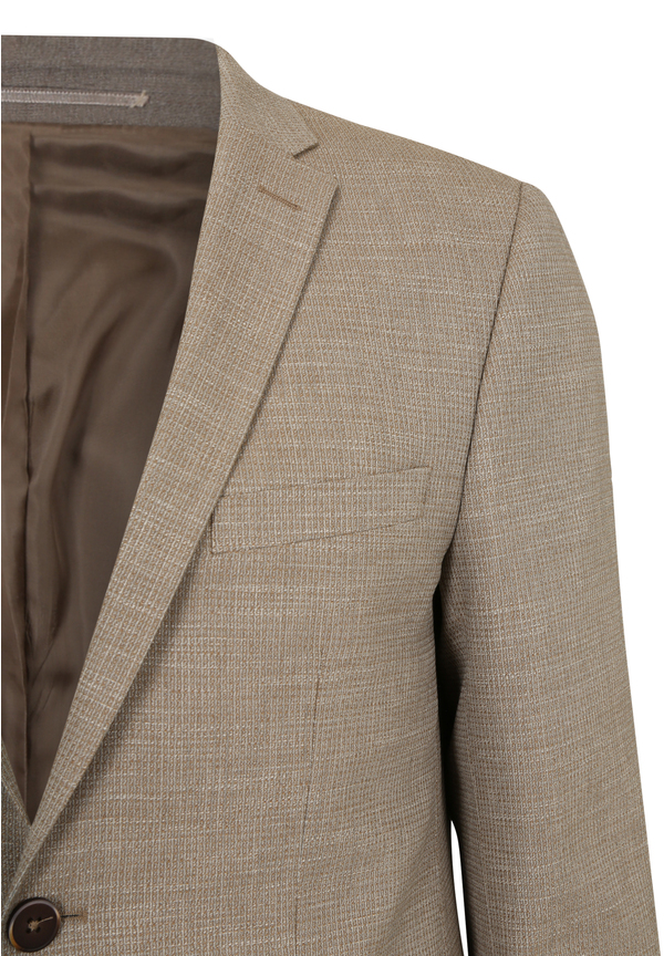 Sakko Struktur Melange, beige