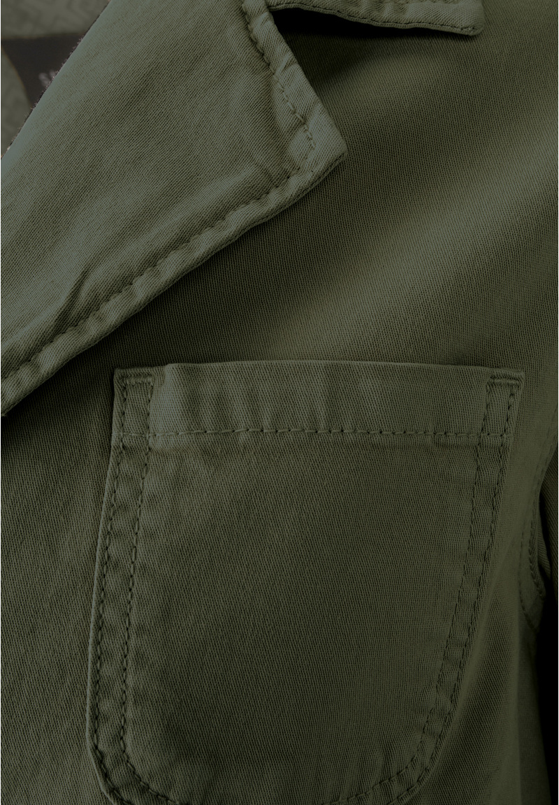 Baumwoll-Sakko, khaki