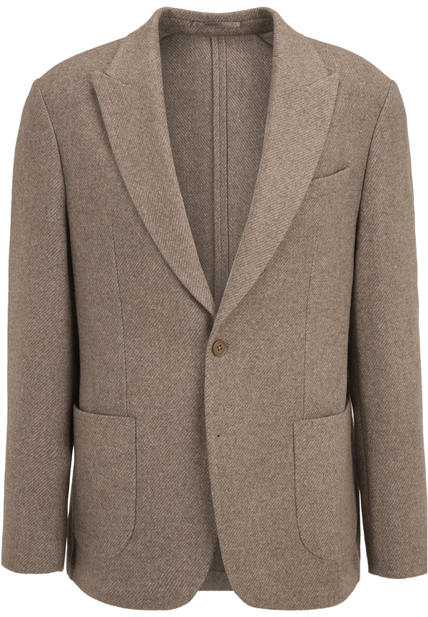 Sakko Woll-Mix, beige Detailansicht 2