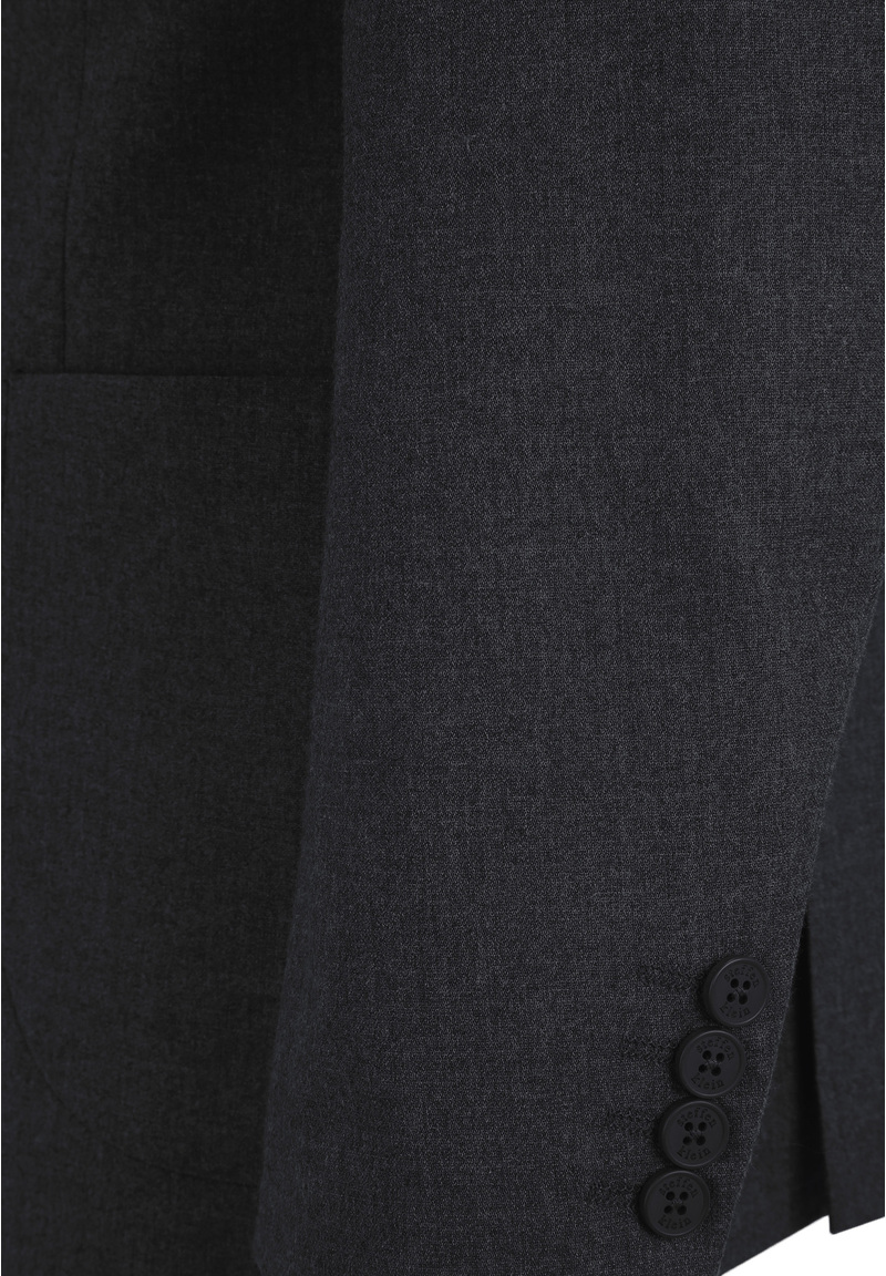 Sakko aufgesetzte Taschen, Graphit