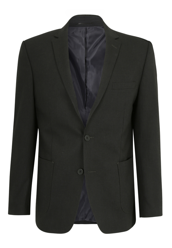 Sakko aufgesetzte Taschen, tanne Detailansicht 2