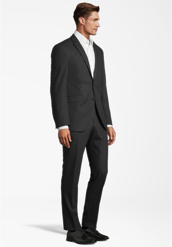 Anzug Slim Fit elastisch, graphit Detailansicht 1