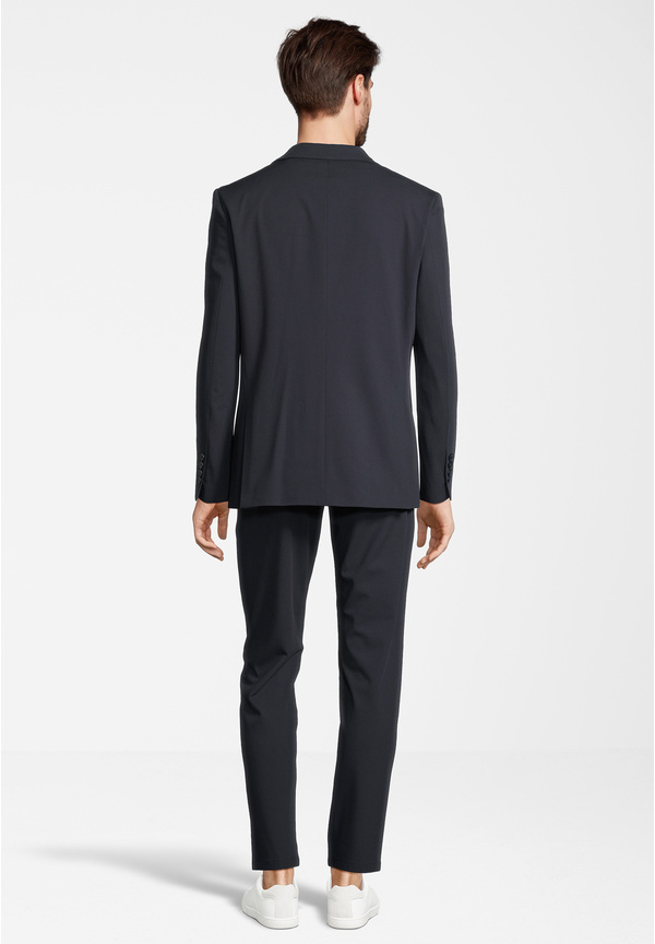 Anzug Slim Fit Drawstring, Marine Rückansicht