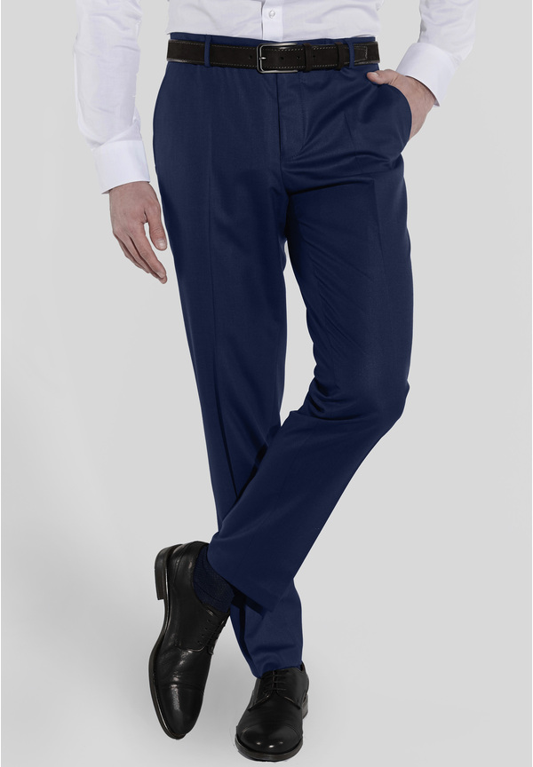 Designer Anzug Slim Fit, Blau Detailansicht 2