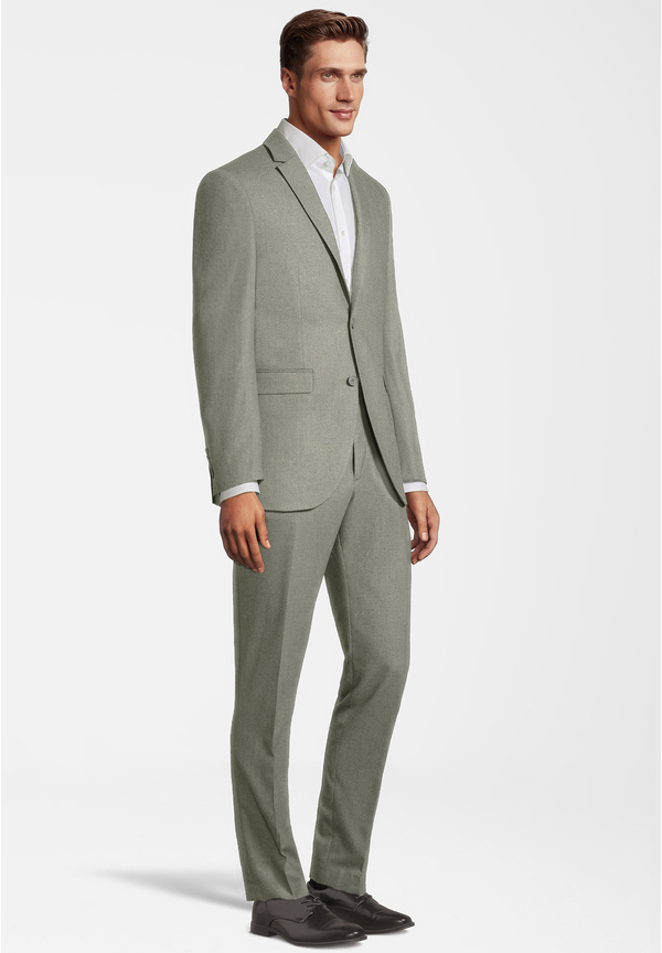 Designer Anzug Slim Fit, khaki Detailansicht 1