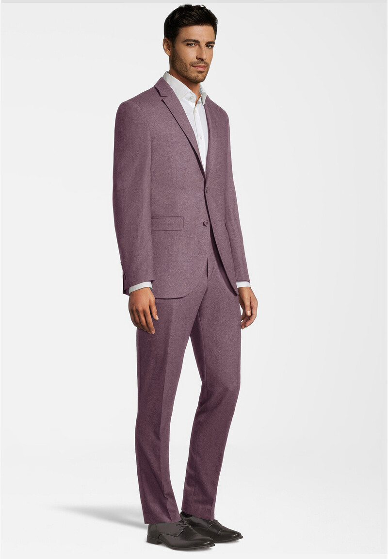 Designer Anzug Slim Fit, Wine Detailansicht 1